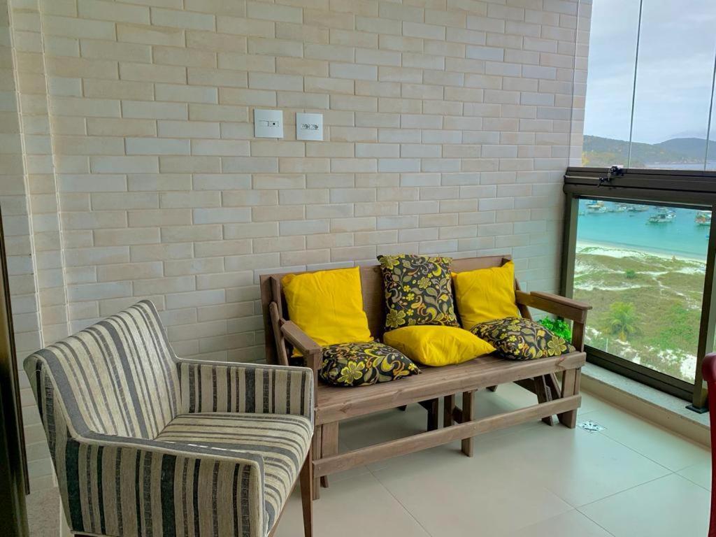Apartamento Praia Dos Anjos 2 Vagas De Garagem E Ar-Condicionado Арраял-ду-Кабу Екстер'єр фото