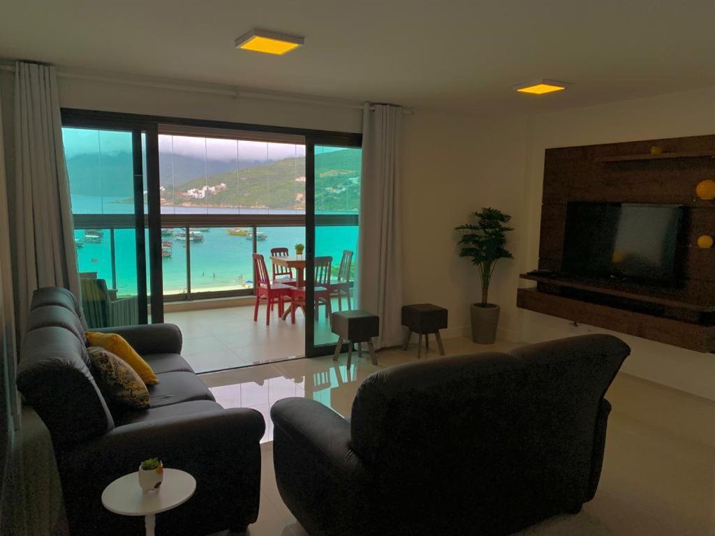 Apartamento Praia Dos Anjos 2 Vagas De Garagem E Ar-Condicionado Арраял-ду-Кабу Екстер'єр фото